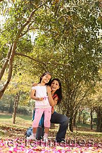 Asia Images Group - Daughter and mother in park