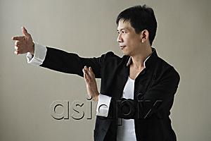 AsiaPix - Man in martial arts pose