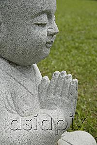 AsiaPix - Profile of stone Buddha
