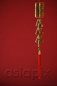 AsiaPix - Still life of Chinese New Year decorations, fire crackers