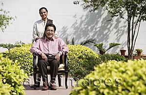 Asia Images Group - couple posing for portrait outside