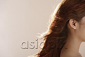 AsiaPix - Profile shot of young woman's hair