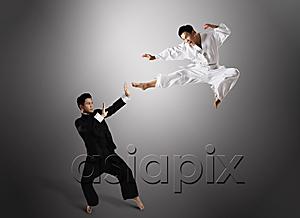 AsiaPix - Two men fighting with martial arts