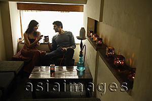 Asia Images Group - Couple in restaurant