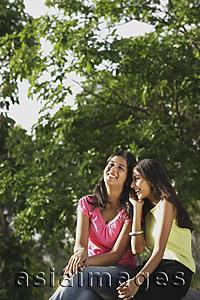 Asia Images Group - Teen girls giggling