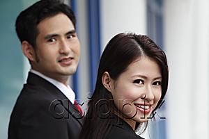 AsiaPix - head shot of man and woman smiling