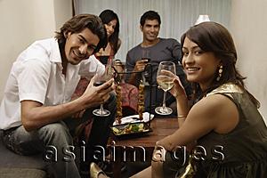 Asia Images Group - couples enjoying drinks