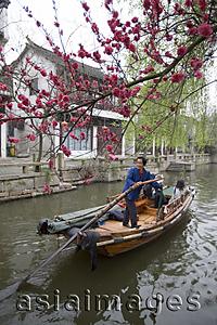 Asia Images Group - Excursion boat tour at Zhouzhuang, Shanghai suburb, China