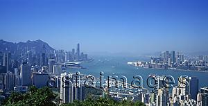 Asia Images Group - Cityscape from Braemer Hill,  Hong Kong