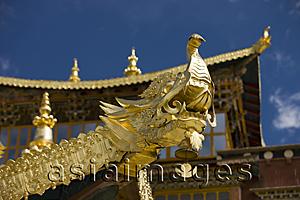 Asia Images Group - Decorations on Songzanlin Temple, Shangri-la, China