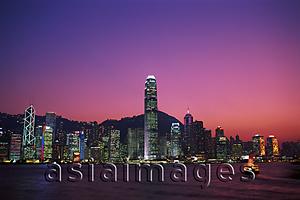 Asia Images Group - China,Hong Kong,City Skyline and Victoria Harbour at Night