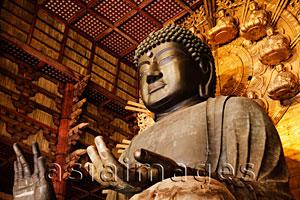 Asia Images Group - Todaiji Temple,Statue of Buddha, Nara, Japan