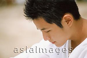 Asia Images Group - Young man, profile