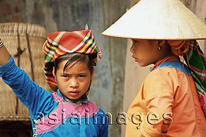 Asia Images Group - Vietnam, North Bac Ha tribal girls