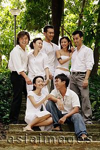 Asia Images Group - Young adults posing for camera