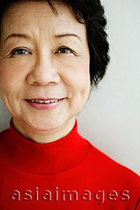 Asia Images Group - Mature woman looking at camera, smiling