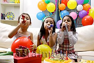 Asia Images Group - Children at a birthday party