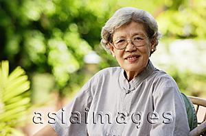Asia Images Group - Portrait of senior woman