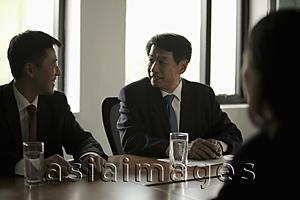 Asia Images Group - Business people talking during a meeting