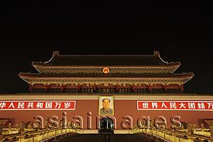 Asia Images Group - Tiananmen Square at night, Beijing China