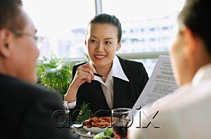 AsiaPix - Executives having a meeting over lunch