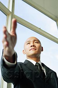 AsiaPix - Businessman, hand outstretched