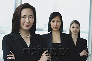AsiaPix - Businesswomen in a row