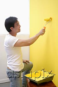 AsiaPix - Man painting wall