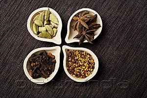 PictureIndia - Still life of Indian spices.