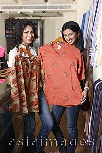 Asia Images Group - young women shopping