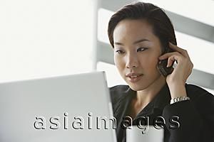 Asia Images Group - woman on cell phone
