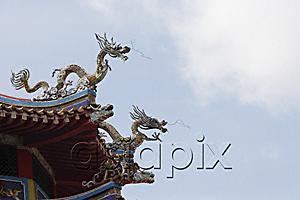 AsiaPix - Rooftop of Chinese building