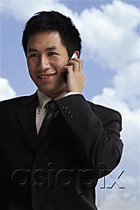 AsiaPix - businessman on mobile phone
