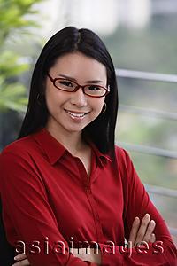 Asia Images Group - woman with glasses