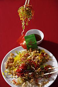 AsiaPix - Tossing raw fish salad also known as 