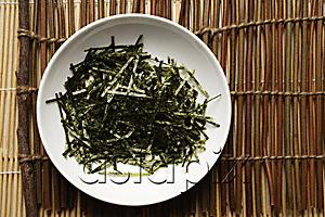 AsiaPix - seaweed shreds in a white bowl