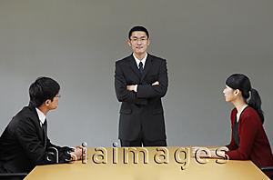 Asia Images Group - Business associates in conference room