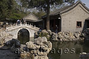 Asia Images Group - Chinese garden, Beihai Park, Beijing, China