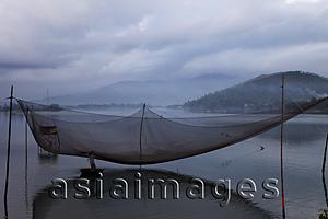 Asia Images Group - Vietnam,Fishing Net near Danang