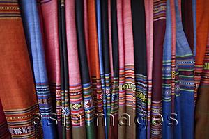 Asia Images Group - Vietnam,Hoi An,Silk Shop Fabric Display
