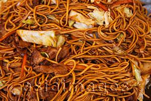 Asia Images Group - Detail shot of Japanese noodles.