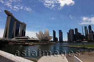 Asia Images Group - Skyline of Marina Bay Singapore