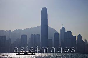 Asia Images Group - Hong Kong City Skyline and Victoria Peak.
