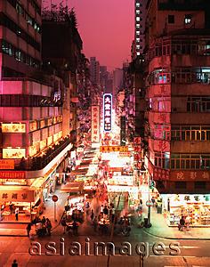 Asia Images Group - China, Hong Kong, Kowloon, Temple Street, Night Market