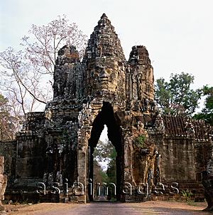 Asia Images Group - Cambodia, Angkor Thom, South gate