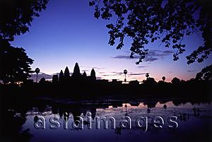 Asia Images Group - Cambodia, Siem Reap, Temples of Angkor, Dawn over Angkor Wat