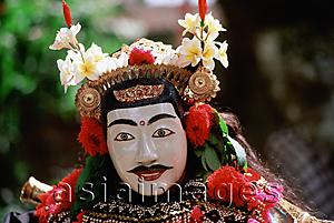 Asia Images Group - Indonesia, Bali, Mask used in theatrical, ceremonial performances.