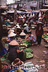Asia Images Group - Vietnam, Cai Be, Mekong delta, Traditional market.
