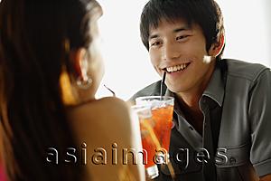 Asia Images Group - Couple having drinks