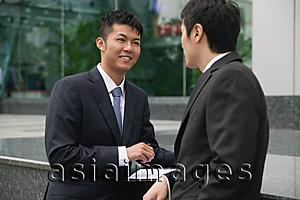 Asia Images Group - Businessmen talking